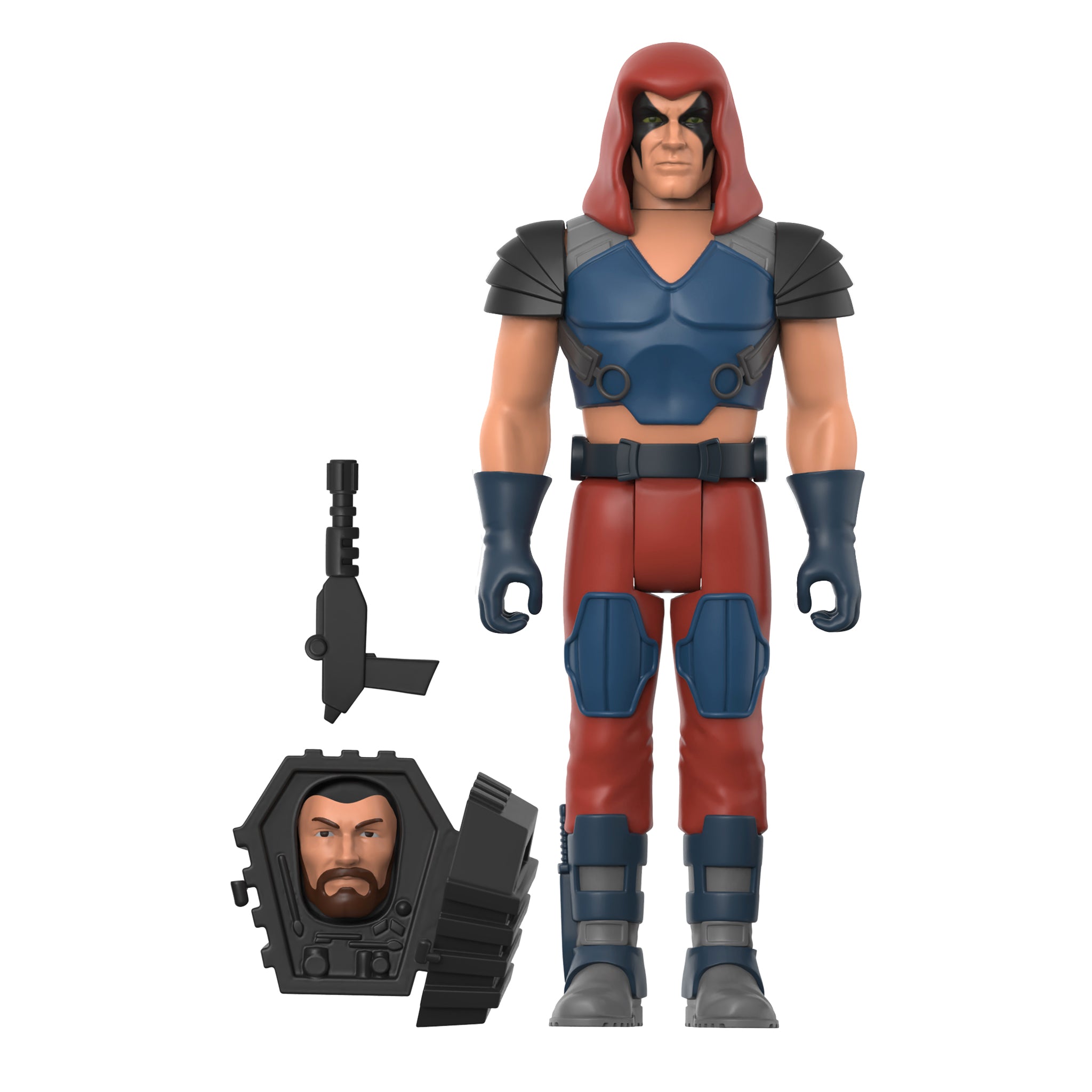Super7 G.I. Joe ReAction Zartan figurina 9,5cm cu masca
