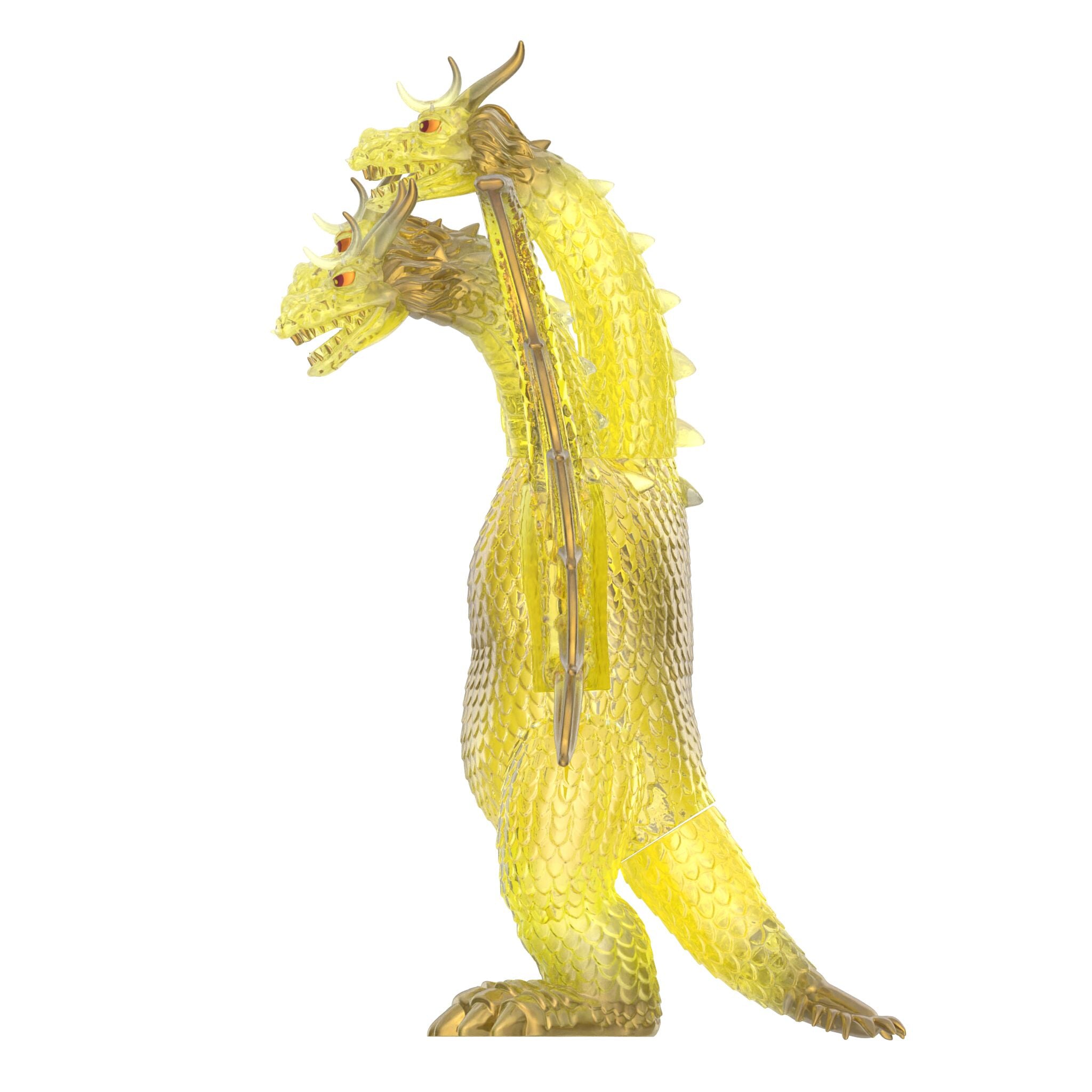 Super7 Toho King Ghidorah Metallic figurină 13 cm