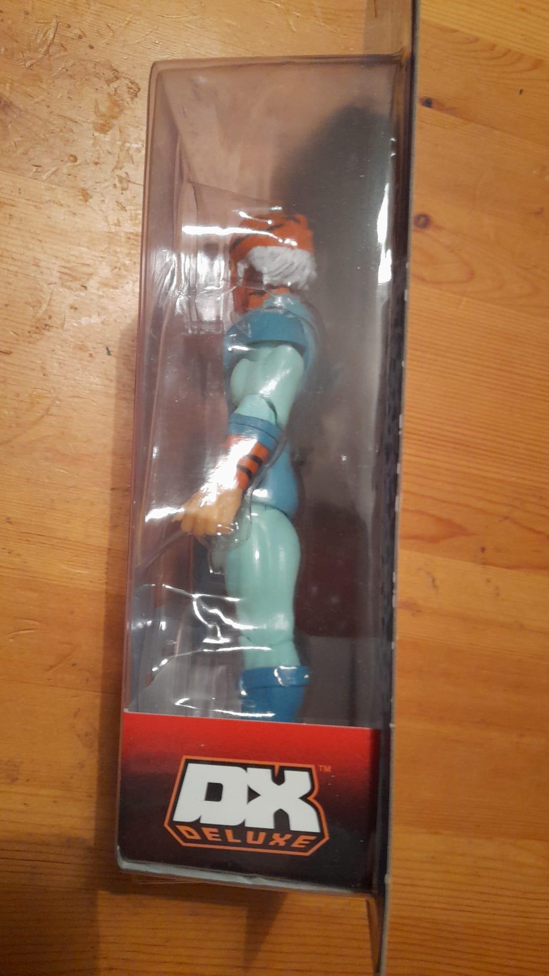 Super7 ThunderCats Deluxe Tygra figurina 18 cm cu bici