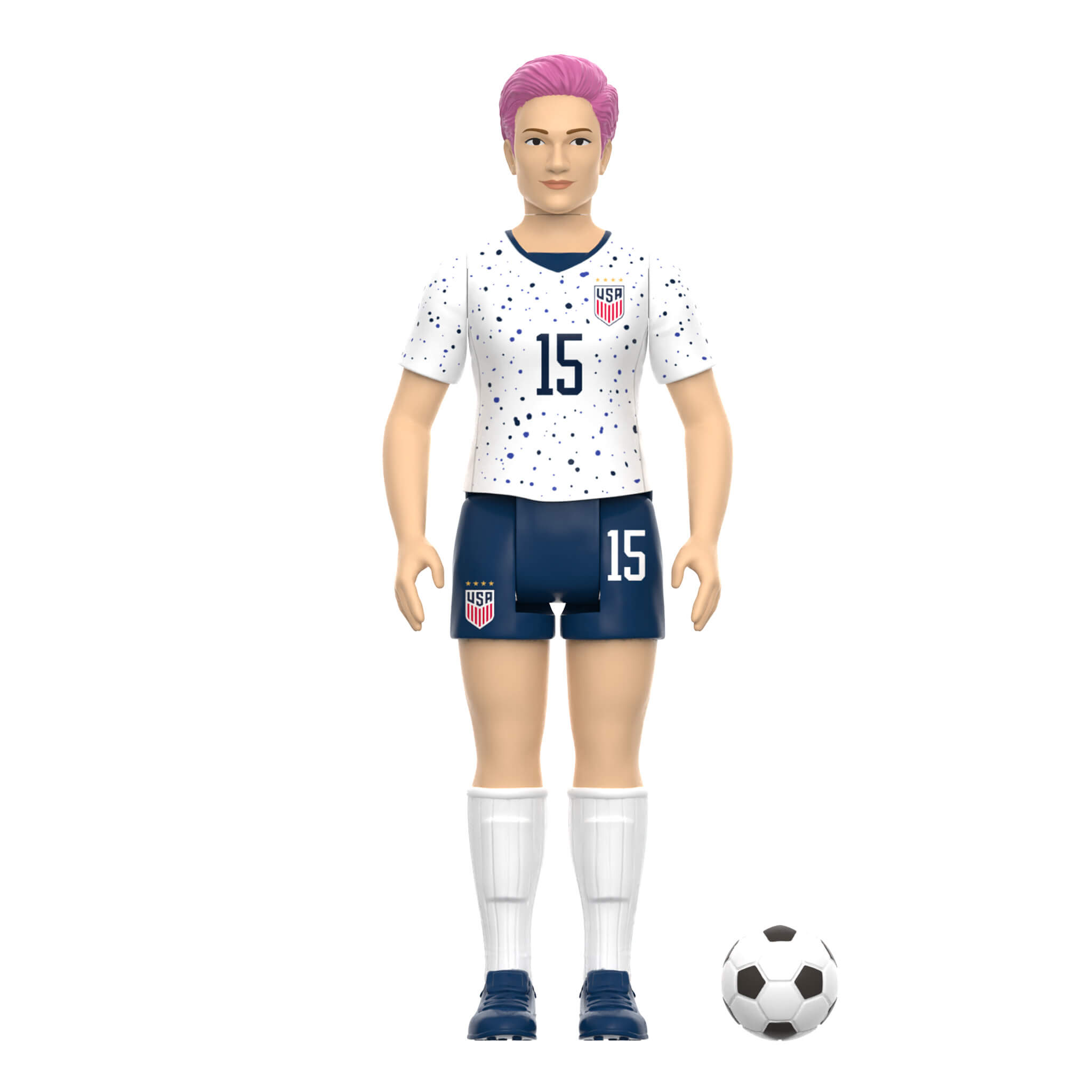 Super7 USWNT ReAction Home Kit 2023 set 5 figurine