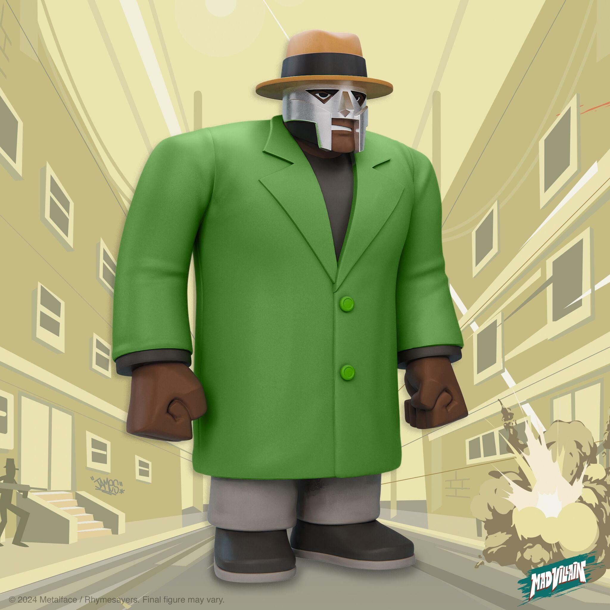 Super7 SuperSize MF DOOM Madvillain figurina vinil 40cm