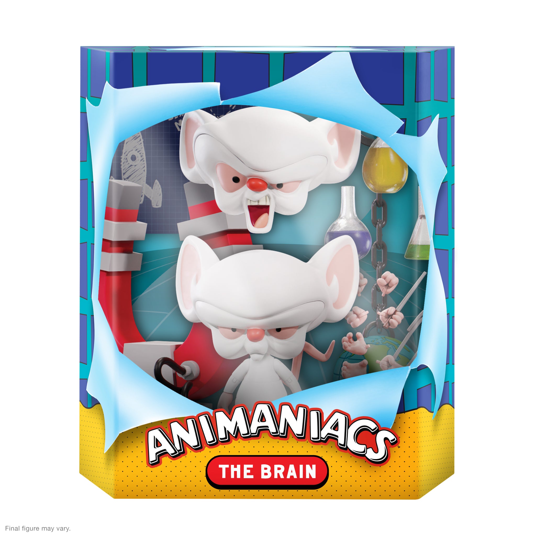 Super7 Animaniacs ULTIMATES! The Brain figurină 18 cm articulată