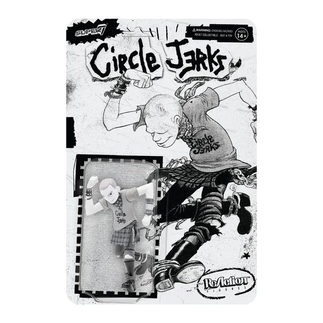 Super7 Circle Jerks Skank Man figurina Grayscale