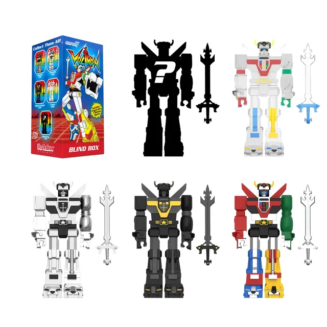 Super7 Voltron Blind Box figurina surpriza 9,5 cm