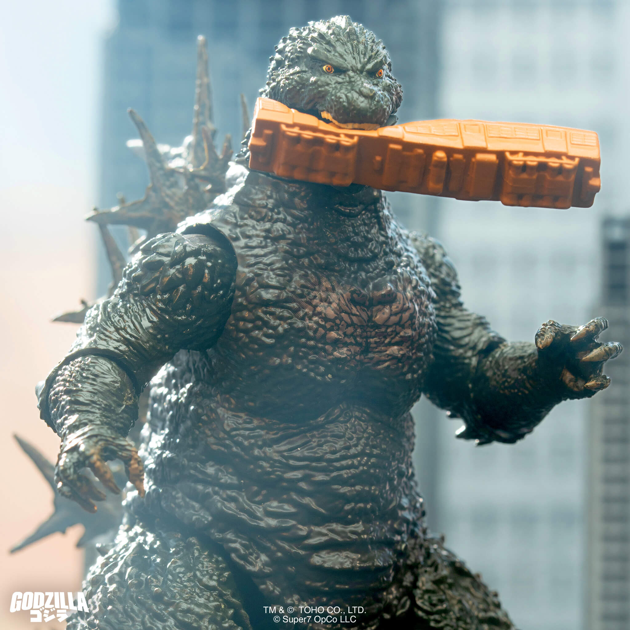 Super7 Super Kaiju Godzilla Minus One figurina cu tren