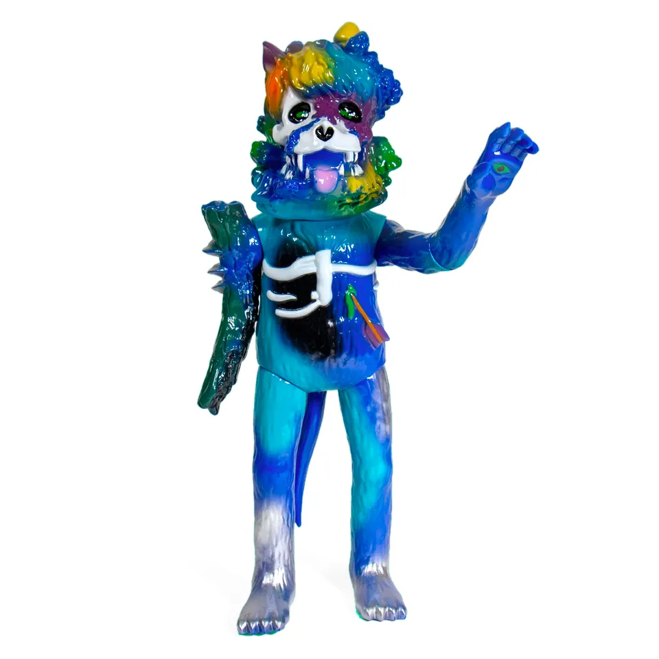 Super7 Japanese Vinyl Fungus Wolf figurina vinil 23 cm