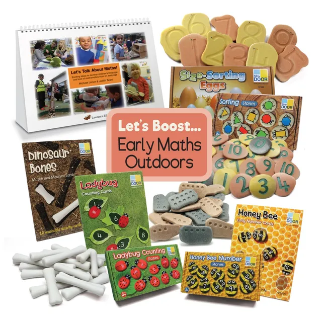 Yellow Door Let's Boost Early Maths kit matematica exterior