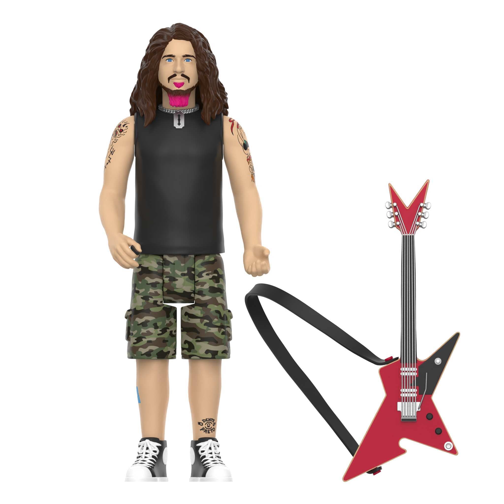 Super7 Dimebag Darrell Culprit figurina 9,5 cm cu chitara