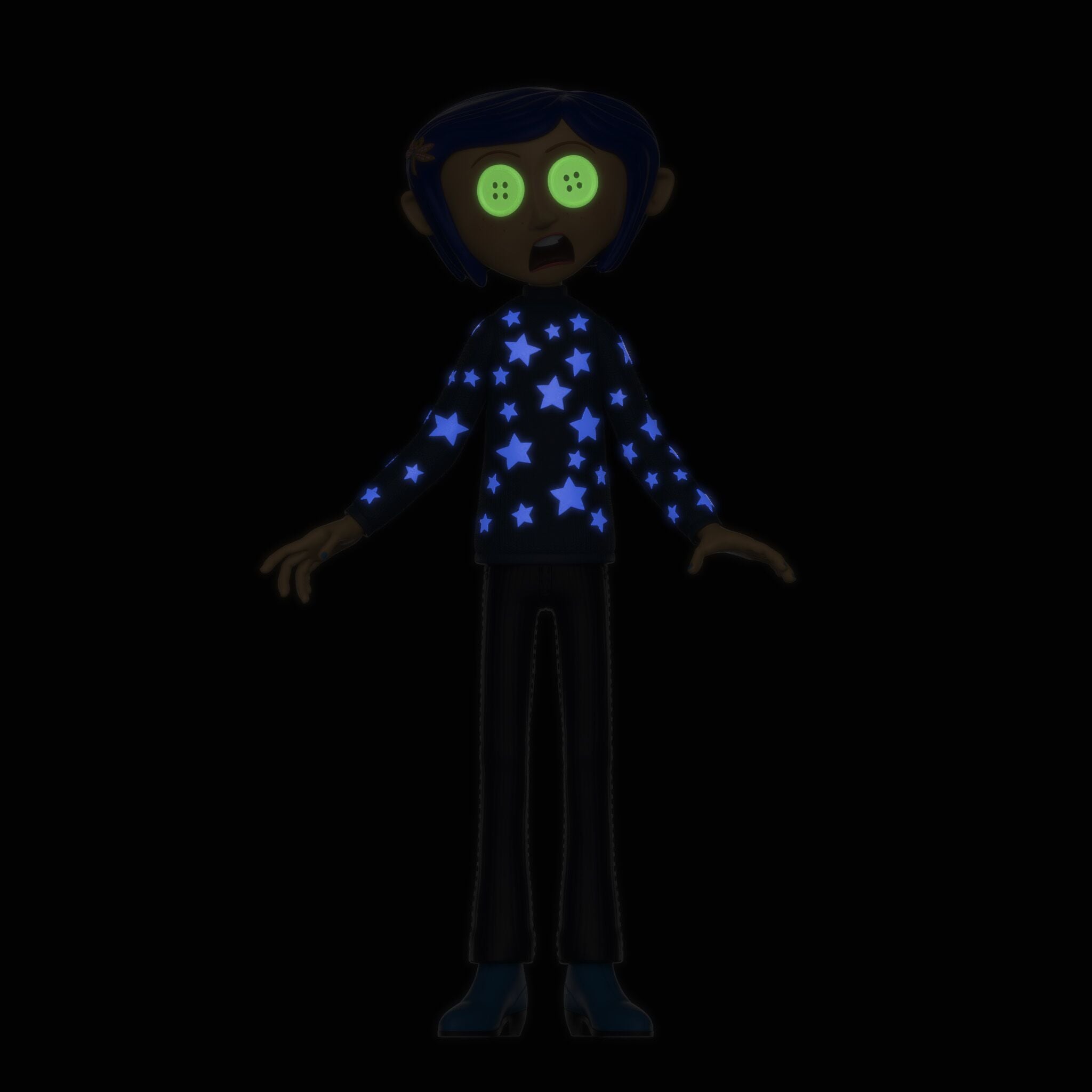 Super7 Coraline SuperSize Button Eyes figurina 40 cm