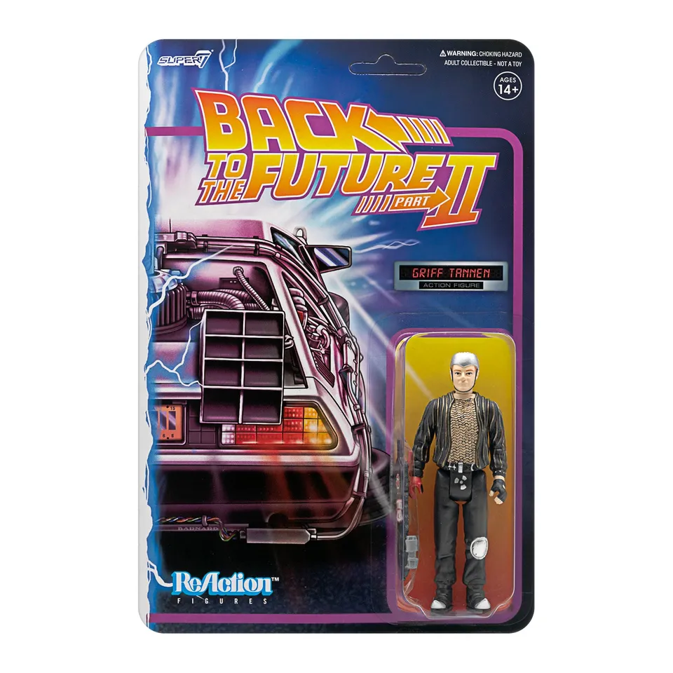 Super7 ReAction Griff Tannen figurina 9,5 cm hoverboard