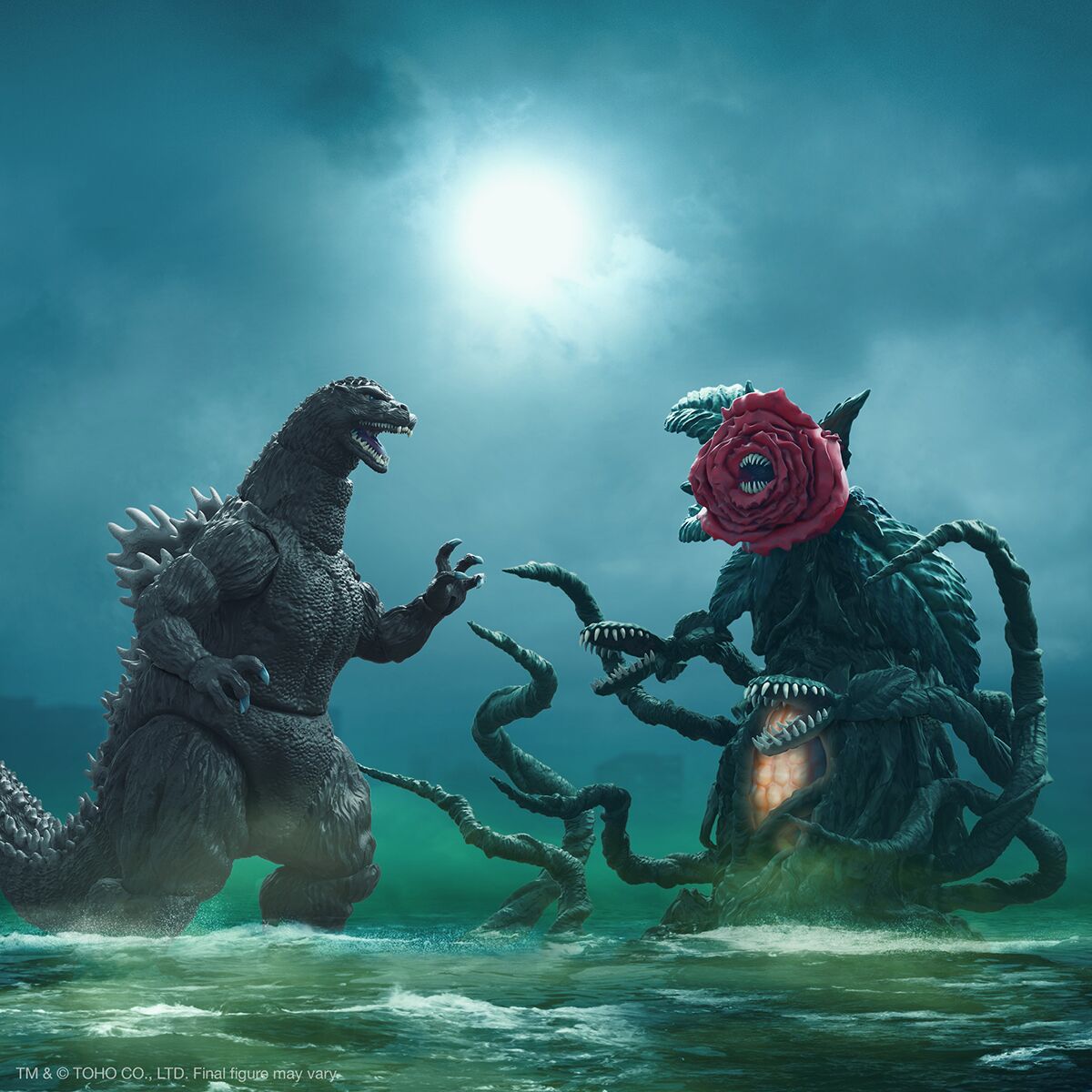Super7 Toho ULTIMATES Wave 01 Godzilla Biollante figurine set 2 buc