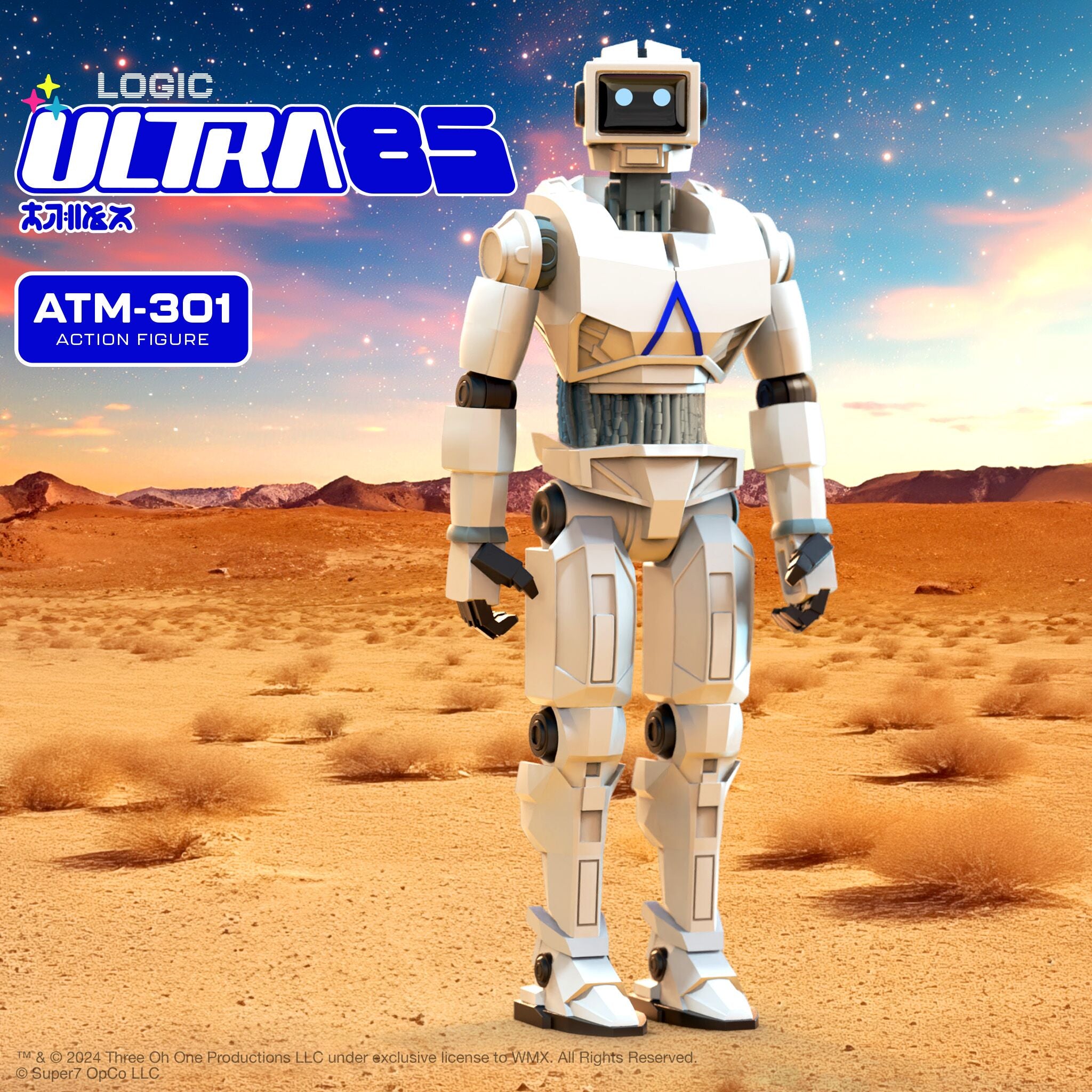 Super7 Logic ReAction ATM-301 figurina 9,5 cm Ultra 85