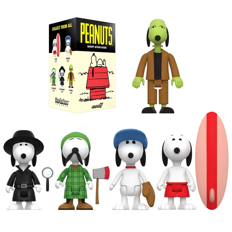 Super7 Peanuts Snoopy figurina surpriza blind box 9,5 cm