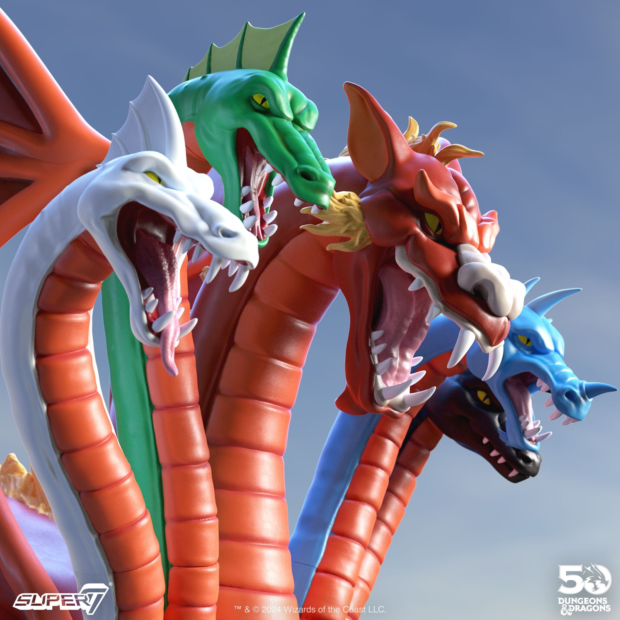 Super7 ULTIMATES! Tiamat figurină vinil articulată