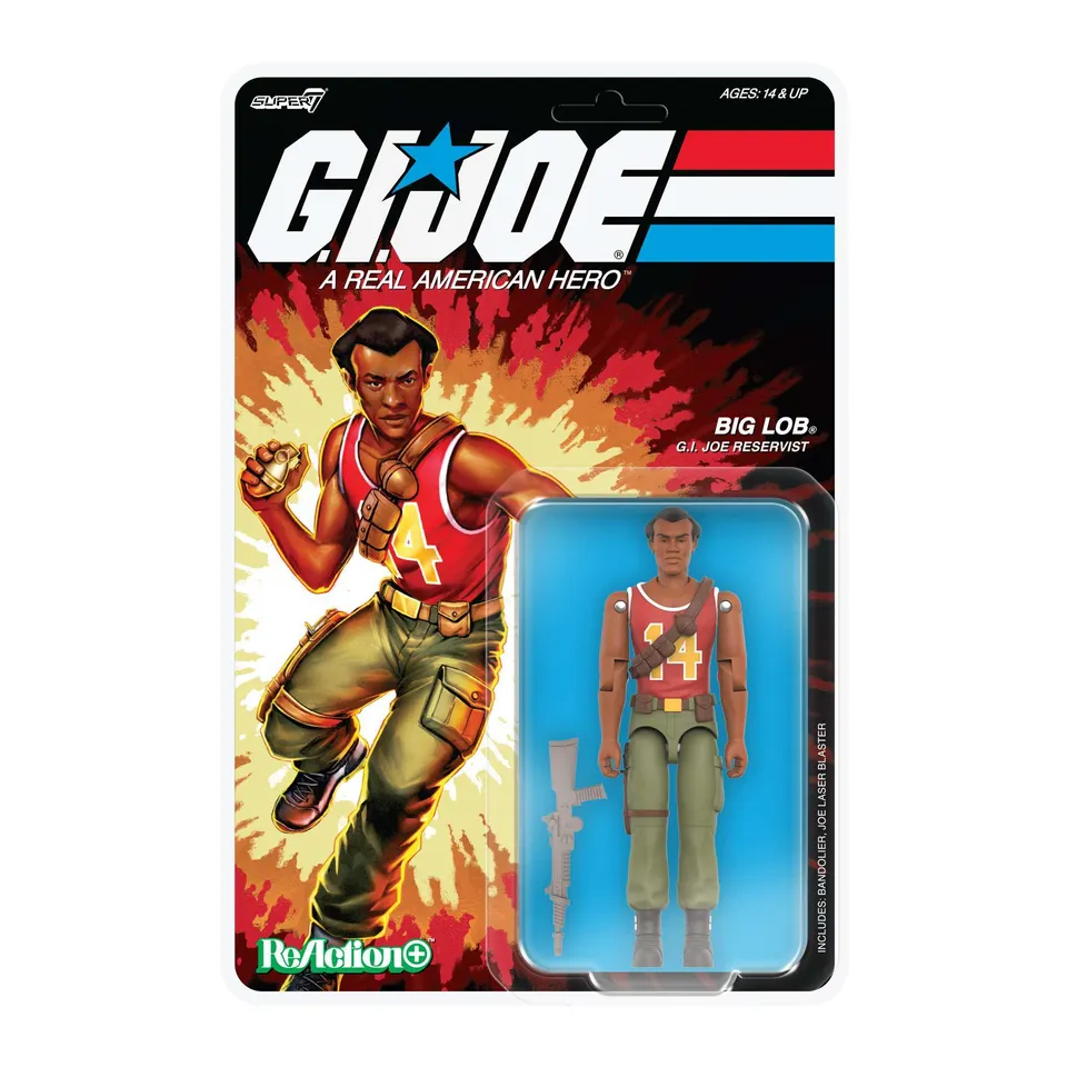 Super7 G.I. Joe ReAction+ Big Lob figurina Movie