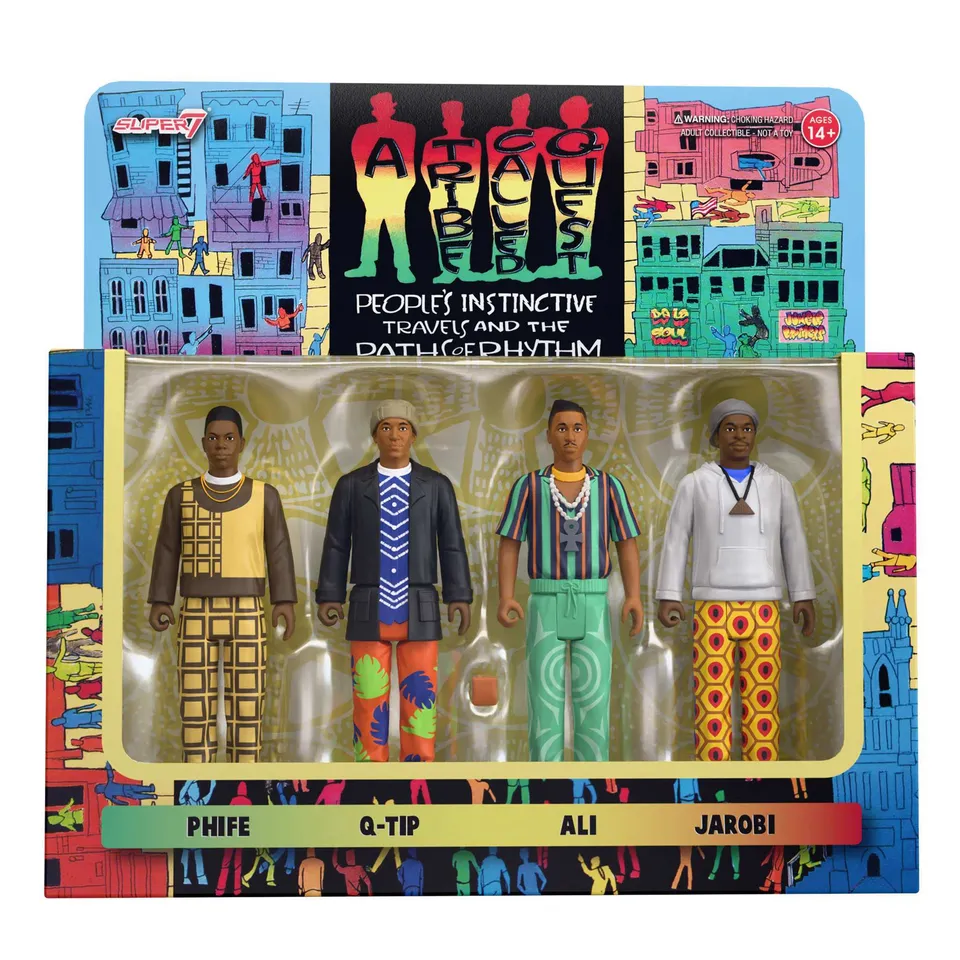 Super7 A Tribe Called Quest Wave 01 set 4 figurine rap
