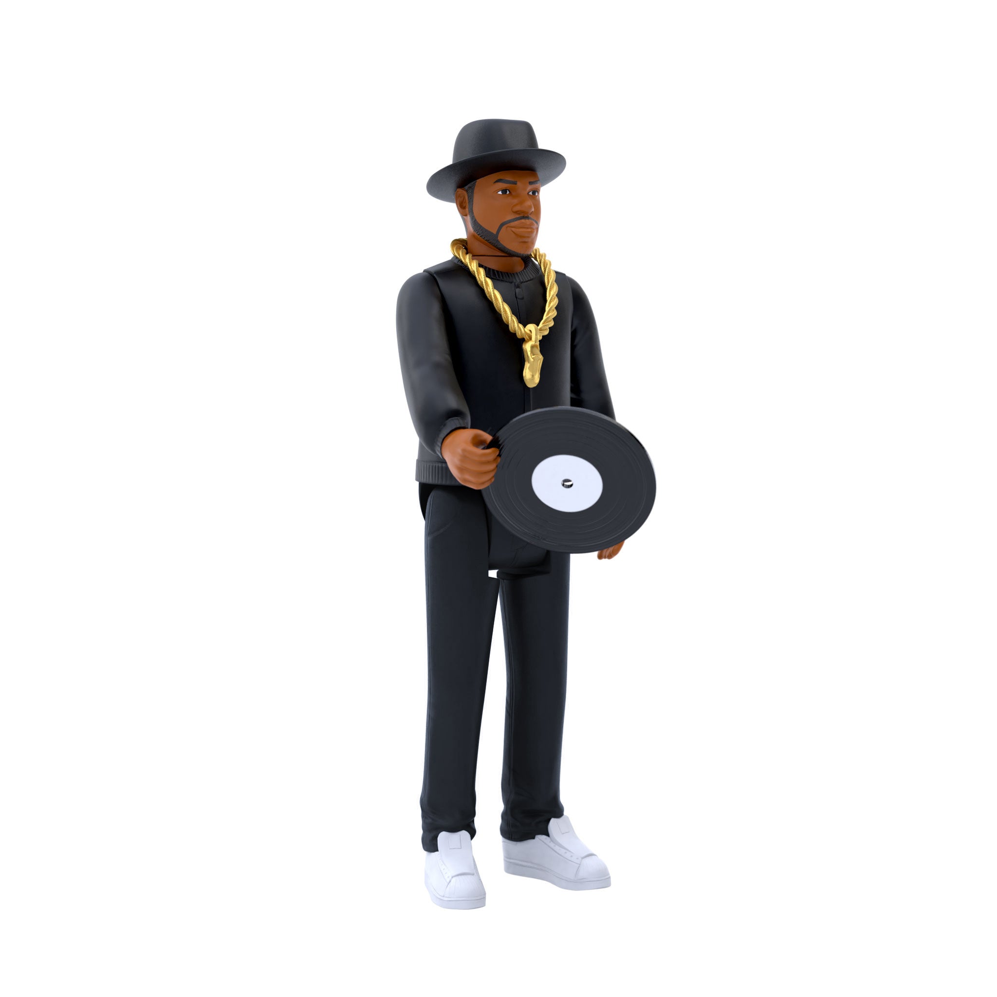Super7 ReAction Run DMC Jam Master Jay figurina 9,5 cm