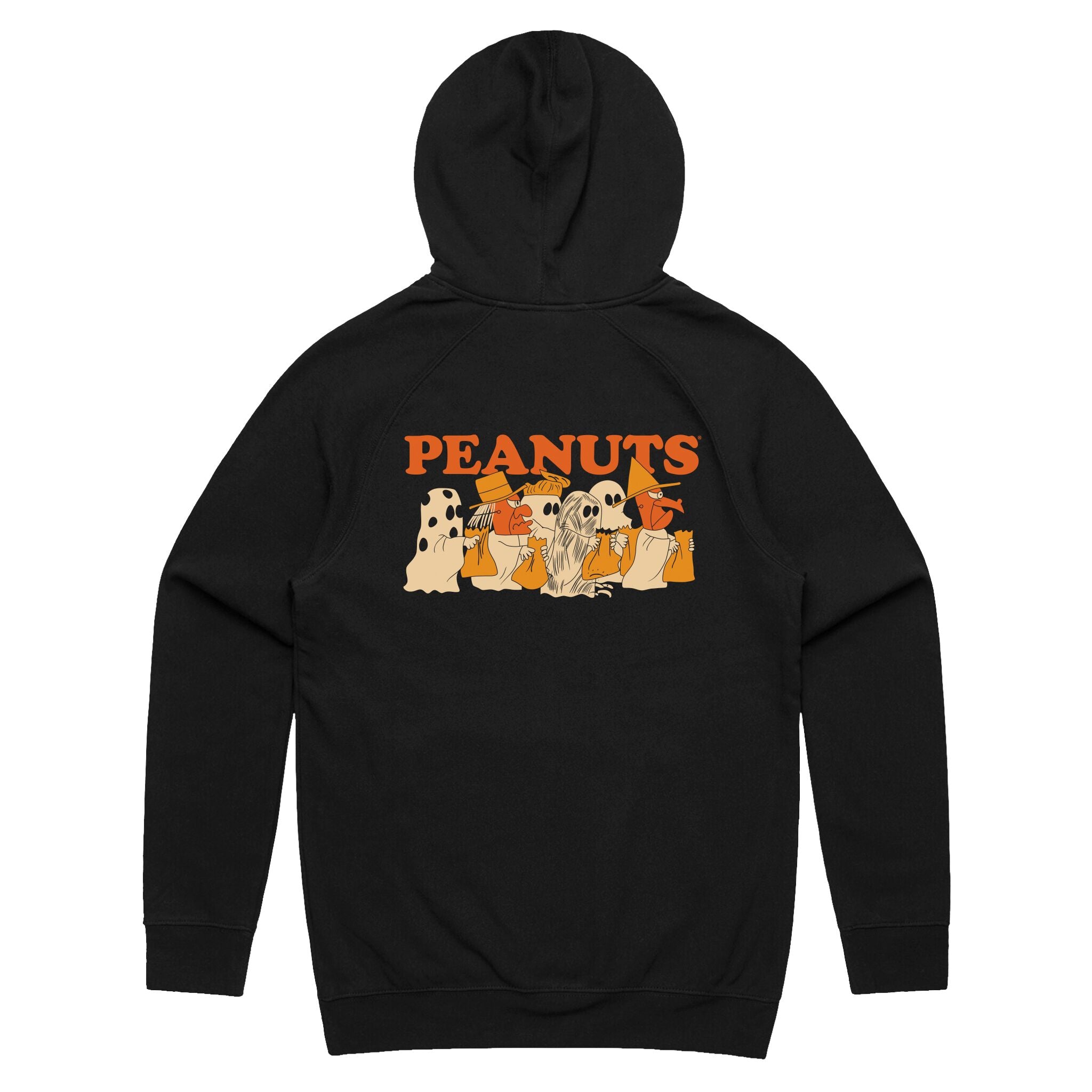 Super7 Peanuts Charlie Brown hanorac Ghost Sheet negru