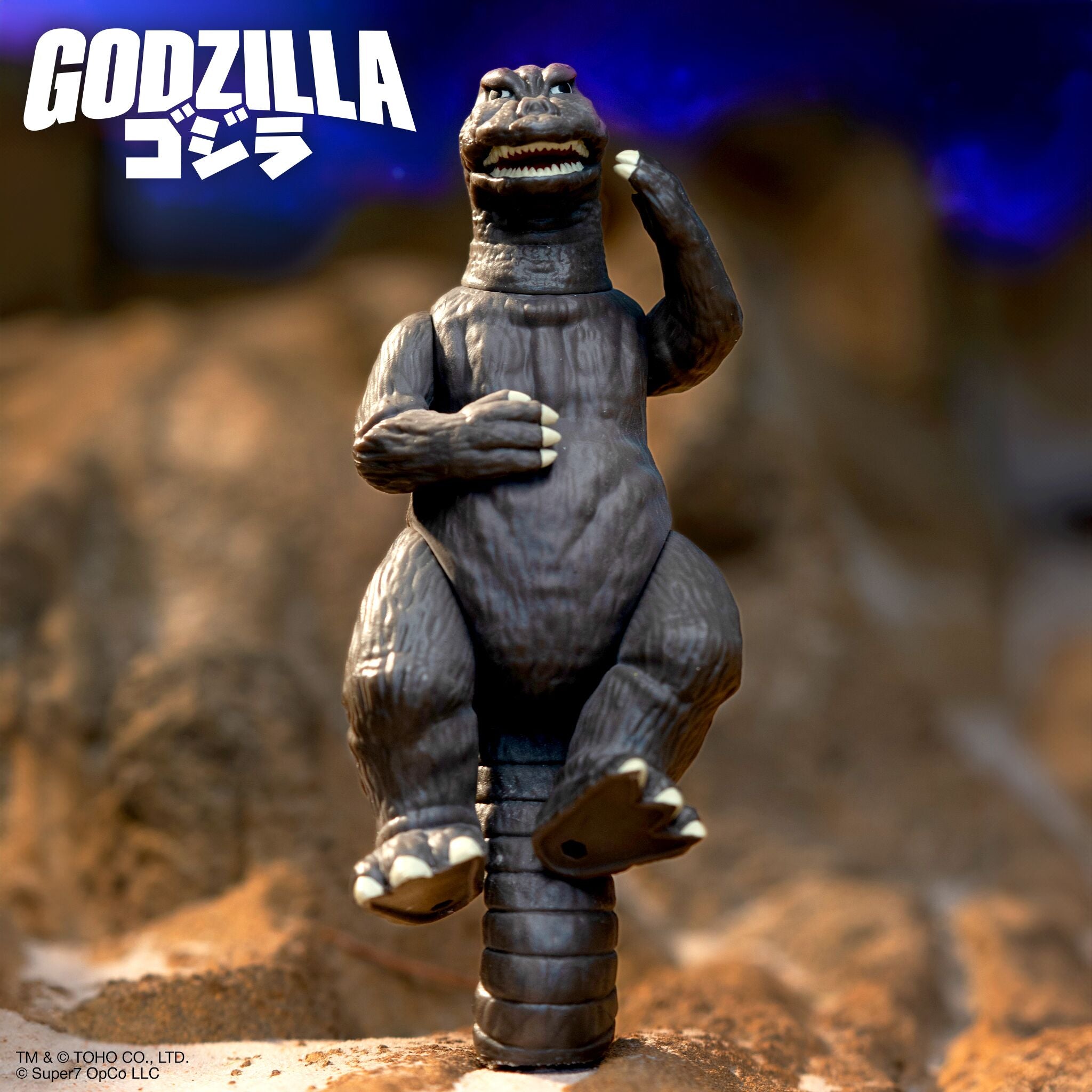 Super7 Toho ReAction Godzilla 65 figurina Victory Celebration