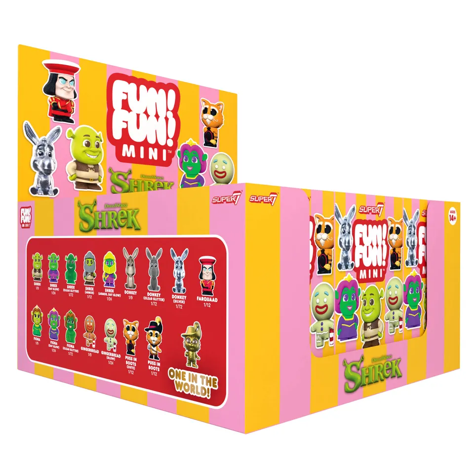 Super7 Shrek FUN FUN Mini Wave 01 blind box set