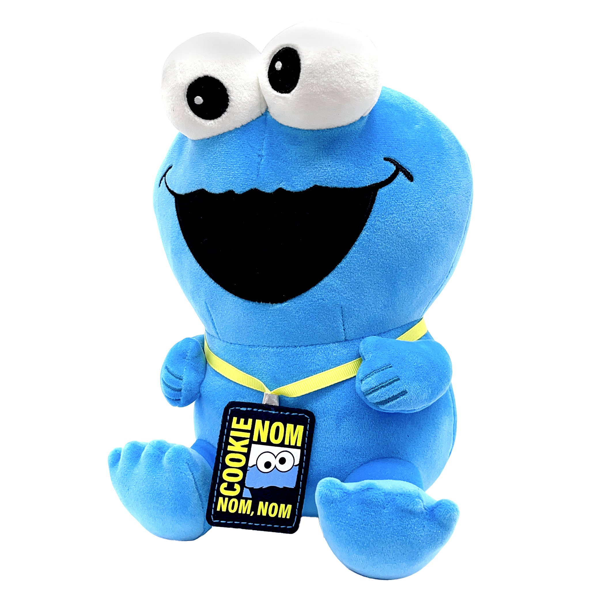 Super7 Sesame Street Cookie Monster plus 20 cm cu ecuson