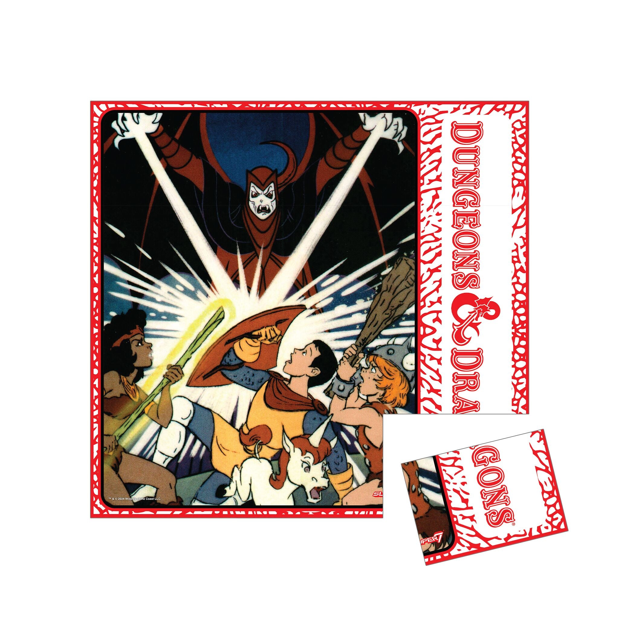 Super7 Dungeons Dragons Animated Series carduri box 24 plicuri