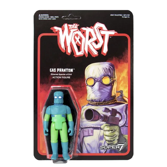 Super7 The Worst Gas Phantom Star Worst figurina articulata SDCC