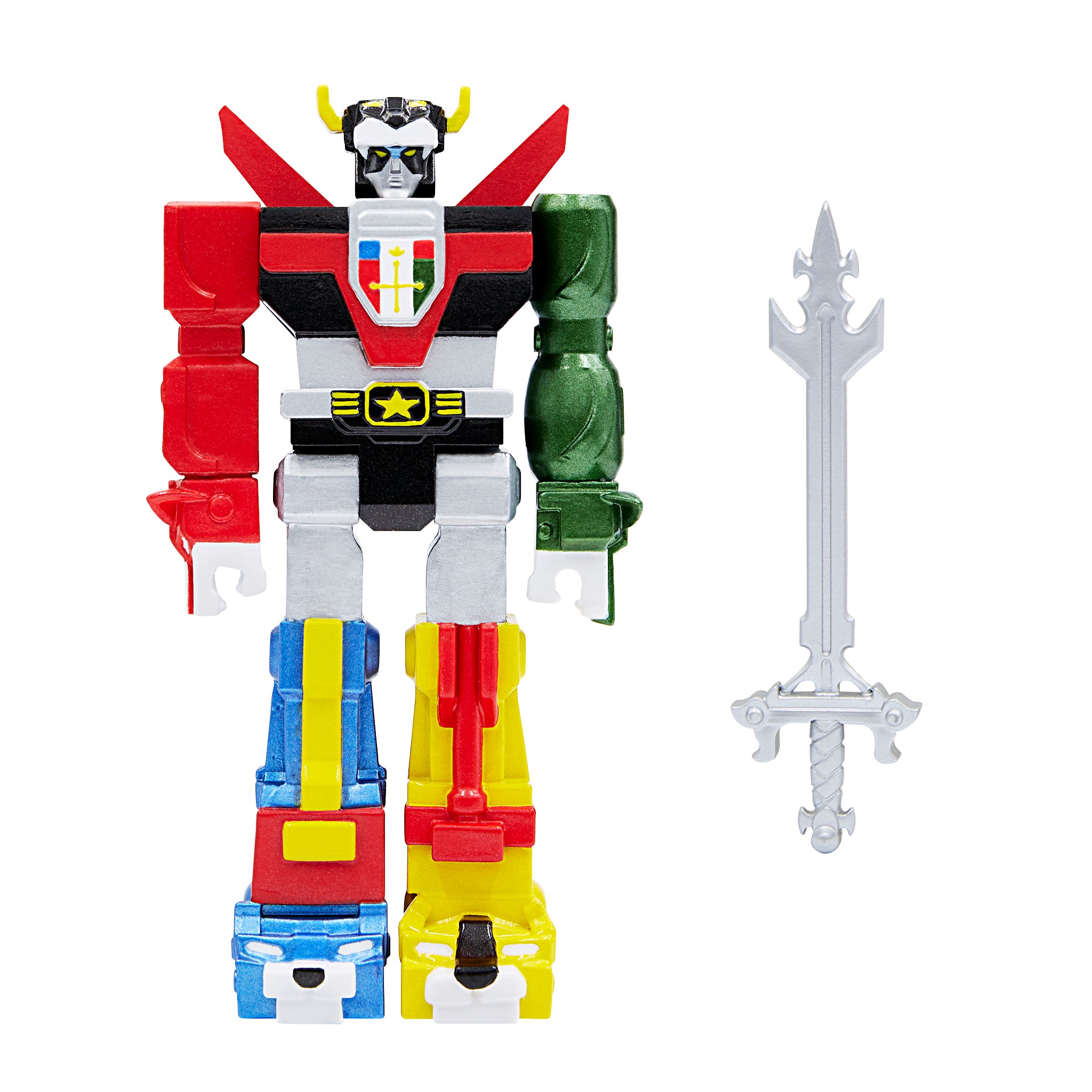 Voltron ReAction Voltron Metallic figurina articulata