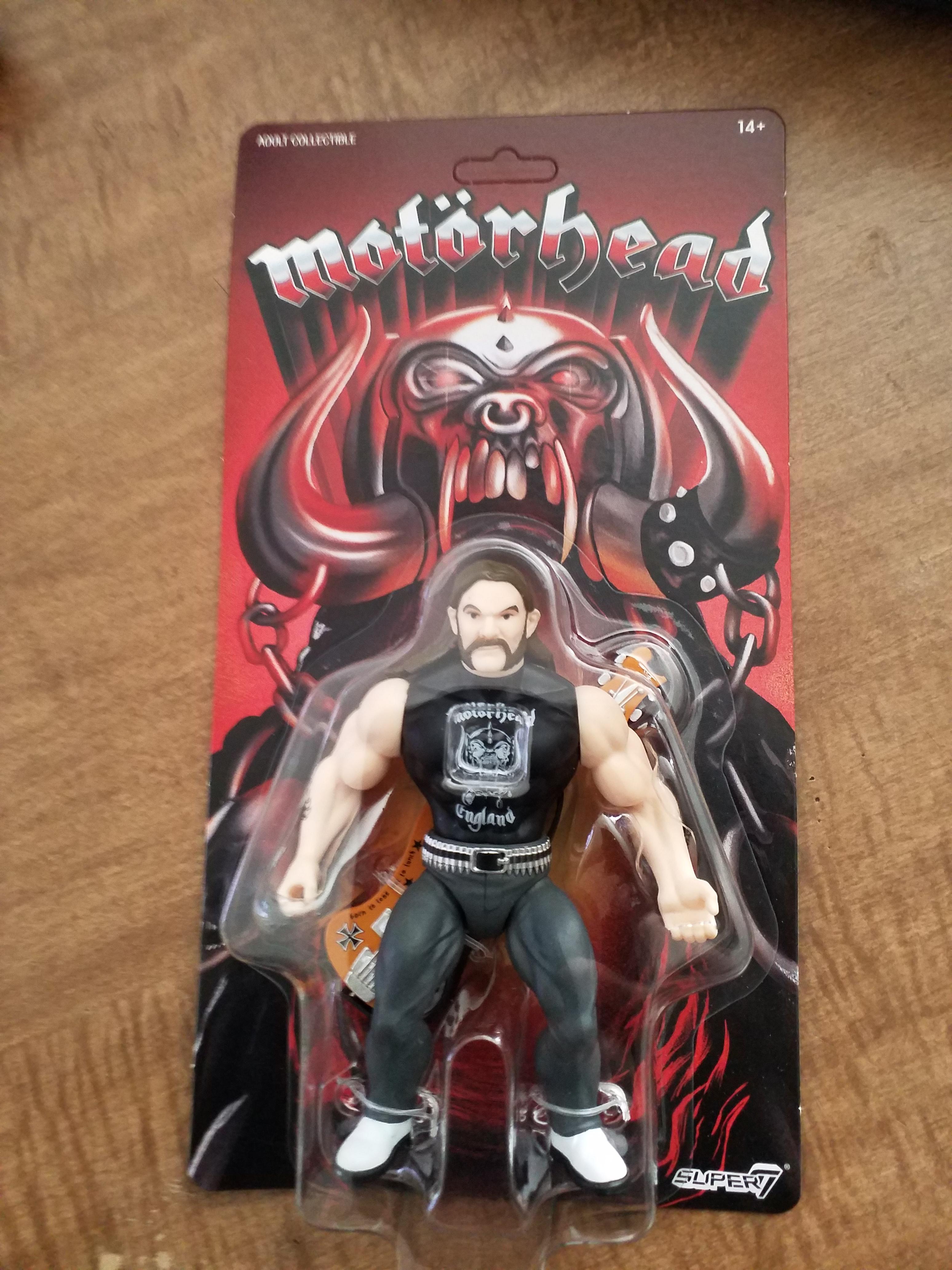 Super7 Motorhead Lemmy figurina vintage 14 cm