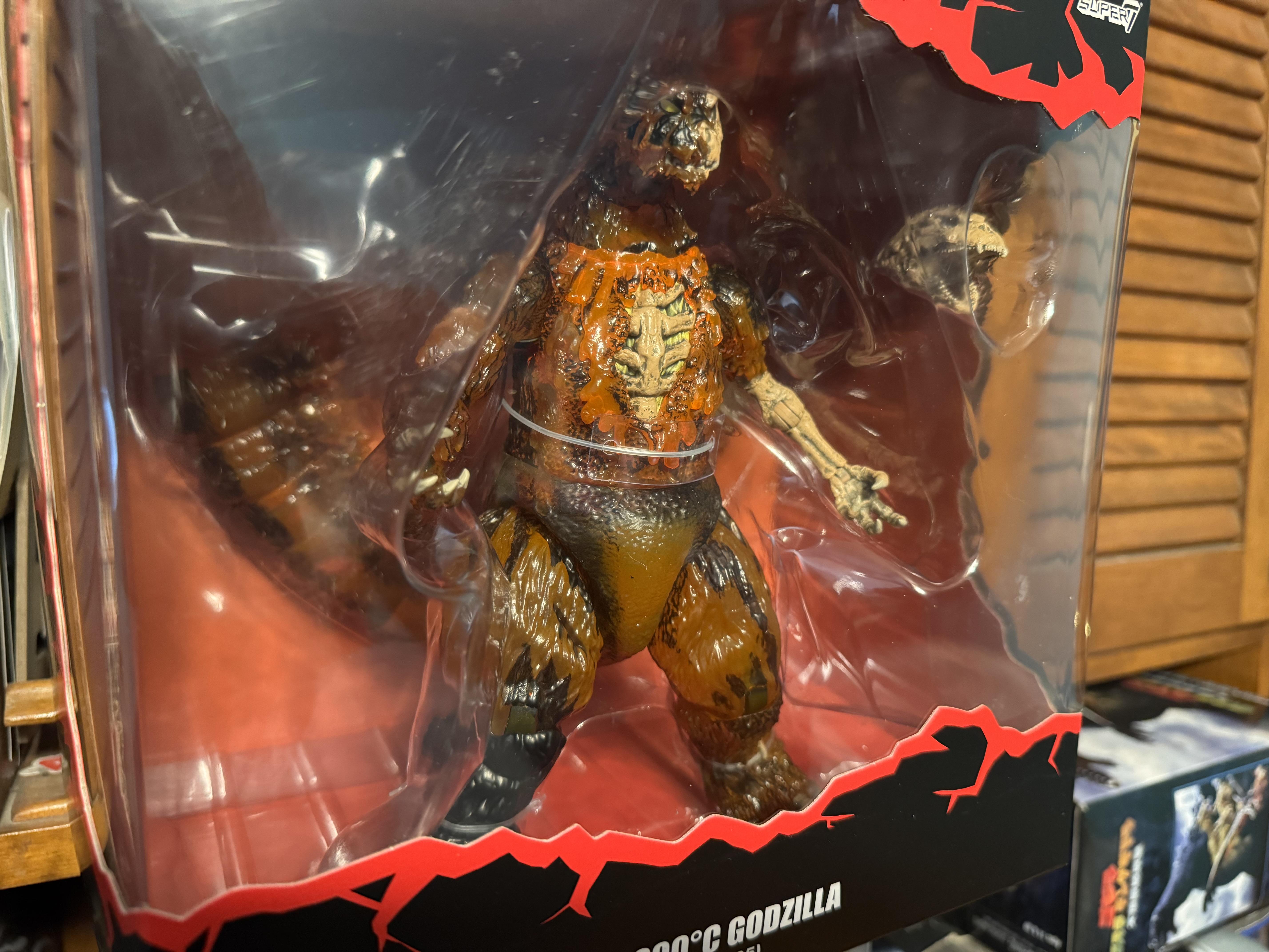Super7 Toho Ultimates 1200ºC Godzilla figurina 21 cm