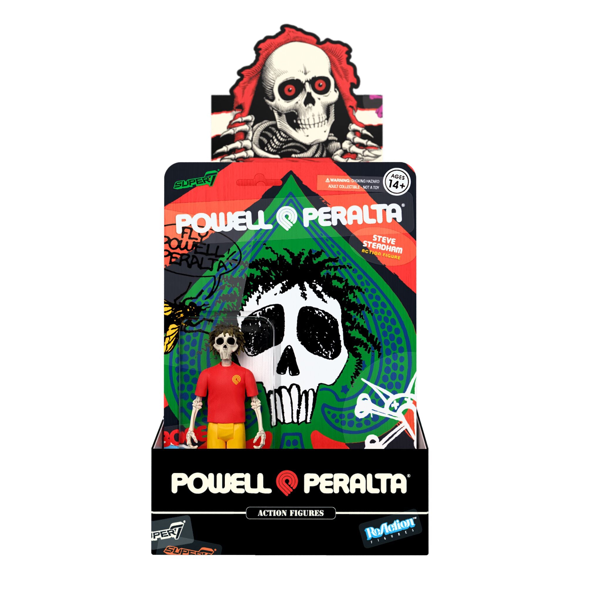 Super7 Powell-Peralta ReAction Wave 3 set 12 figurine PDQ