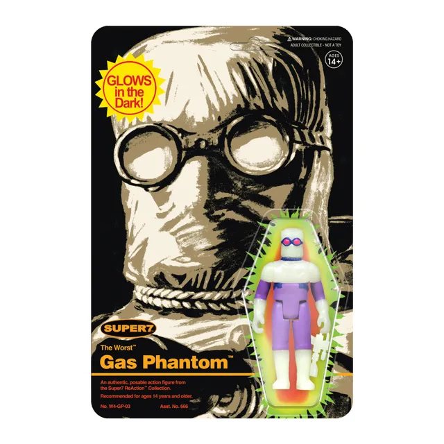 Super7 The Worst Gas Phantom figurină fosforescentă