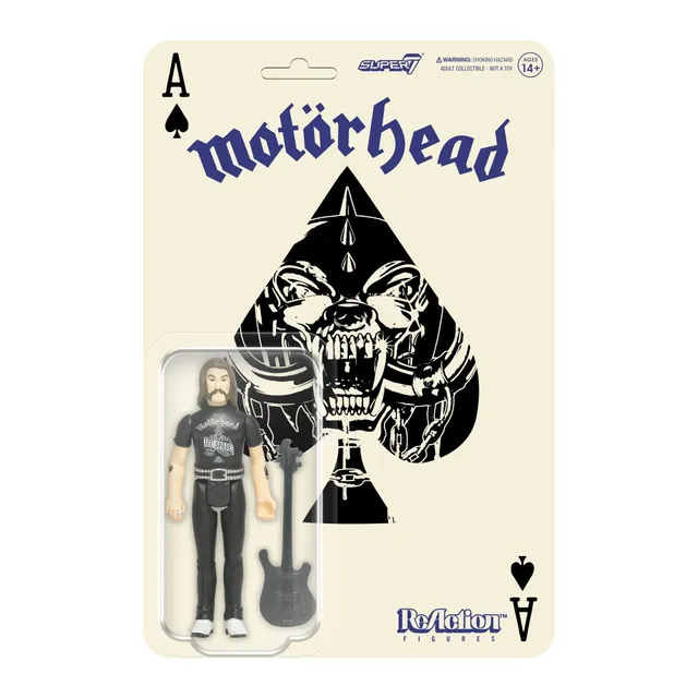 Super7 ReAction Lemmy Ace of Spades figurina articulata
