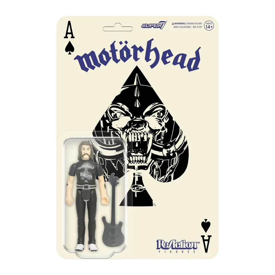 Super7 ReAction Lemmy Ace of Spades figurina articulata