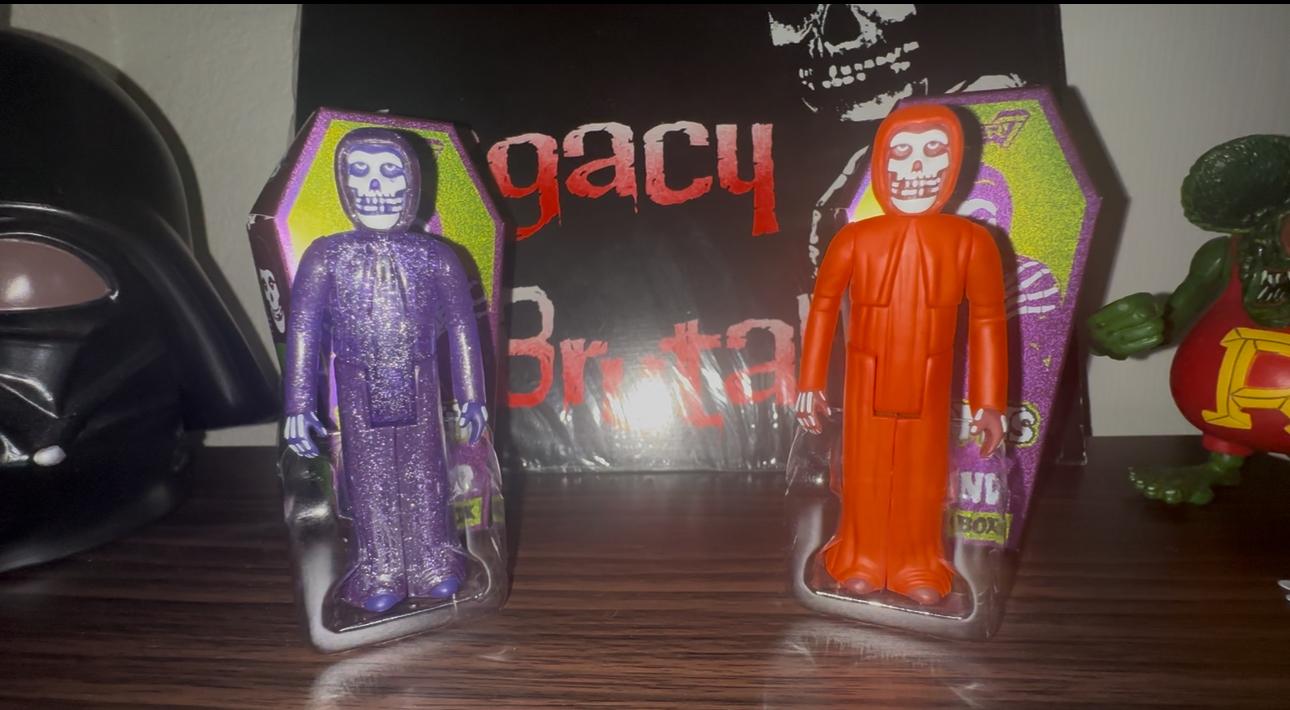 Super7 Misfits Fiend Purple Glitter figurină blind box