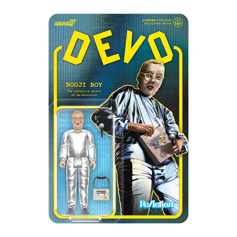 Super7 ReAction Booji Boy figurina Devo Wave 05