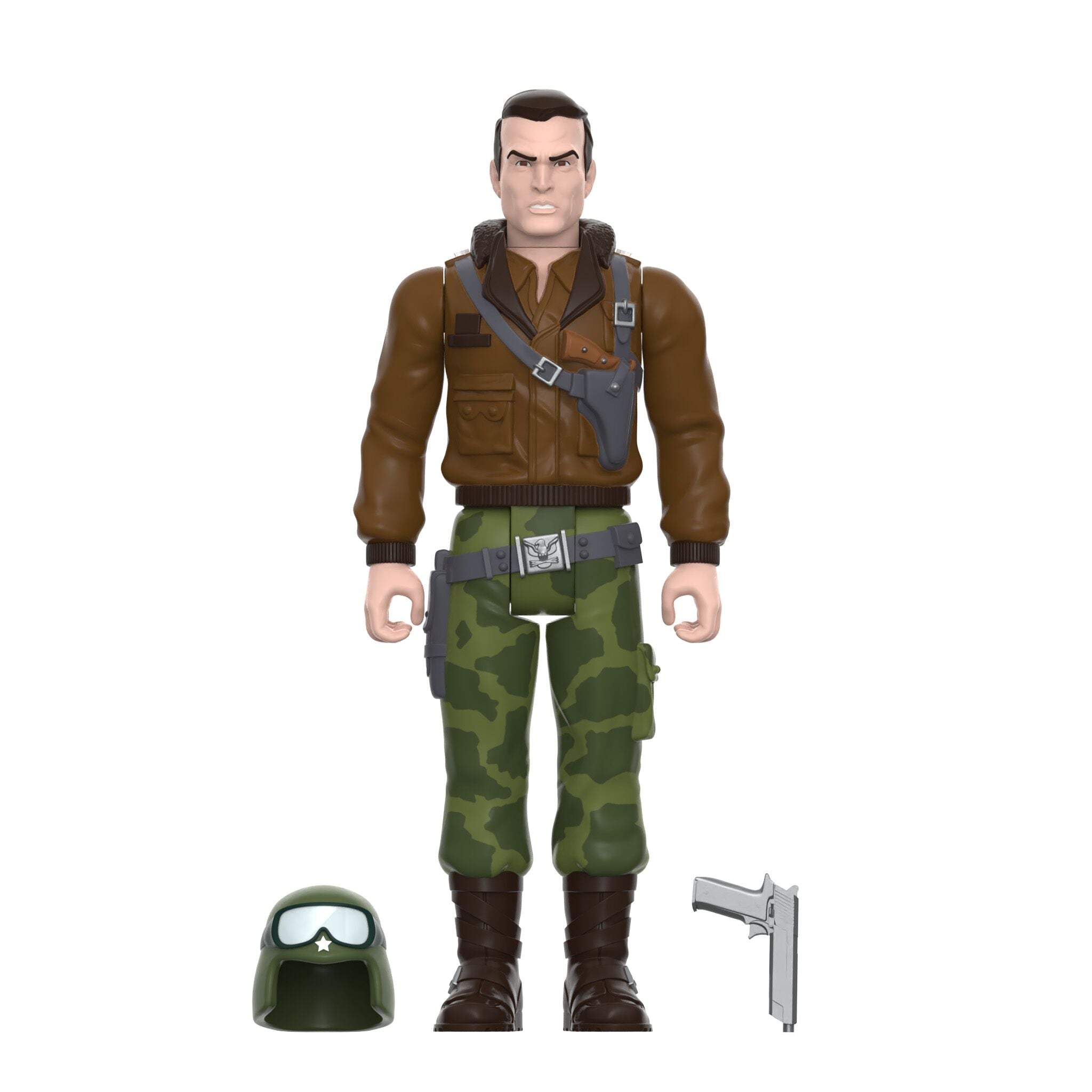Super7 G.I. Joe ReAction General Hawk figurina 9.5 cm