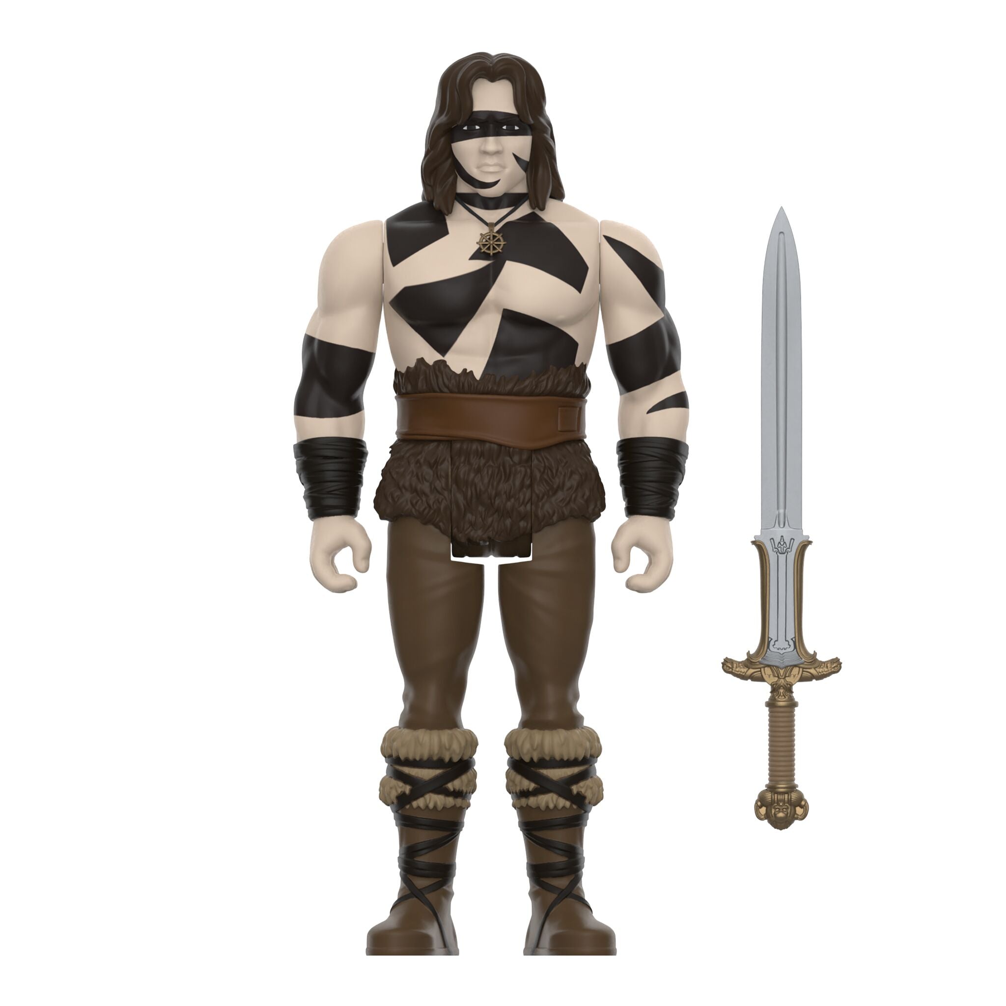 Super7 Conan ReAction War Paint set 3 figurine barbari