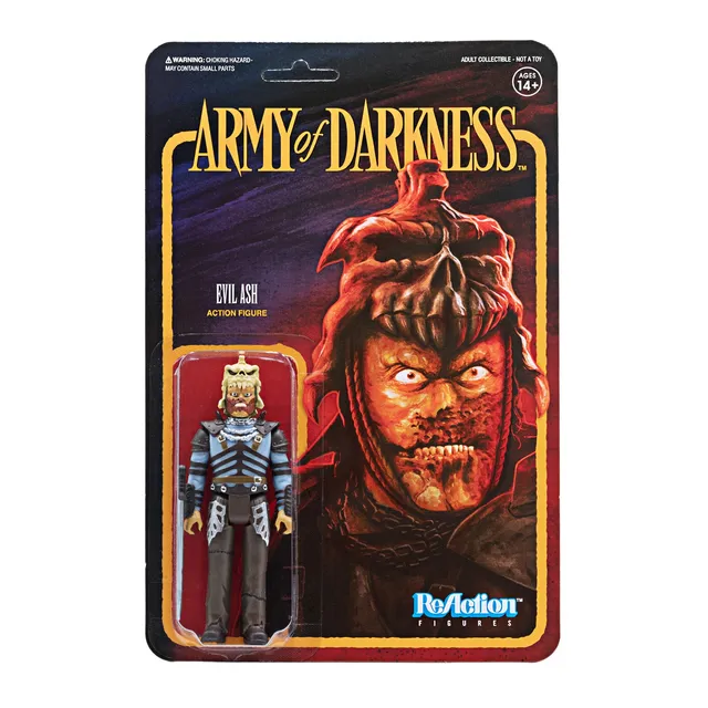Super7 Army of Darkness ReAction Evil Ash figurina casca