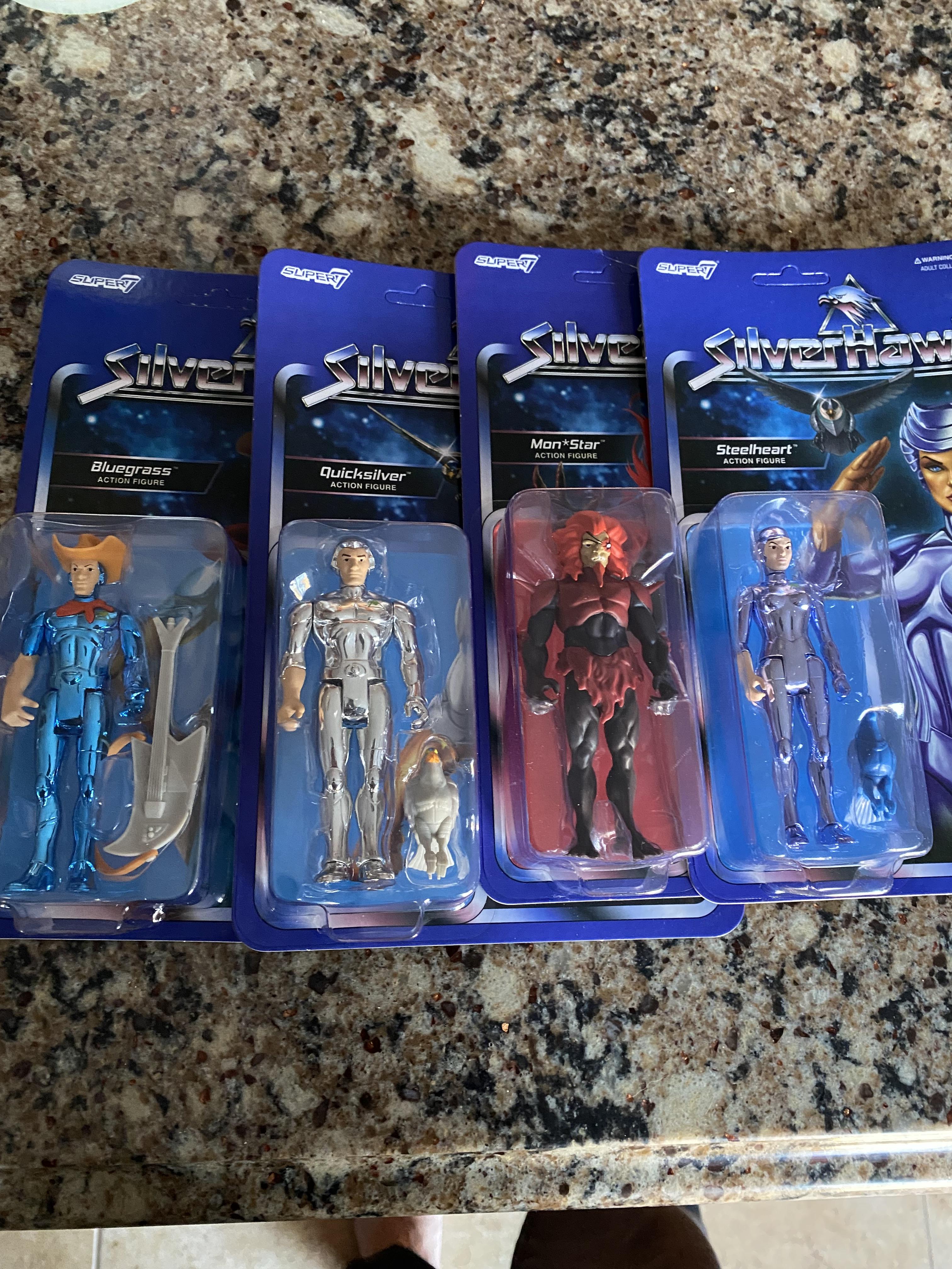 Super7 SilverHawks Mon*Star figurină 9,5 cm pre-transformare