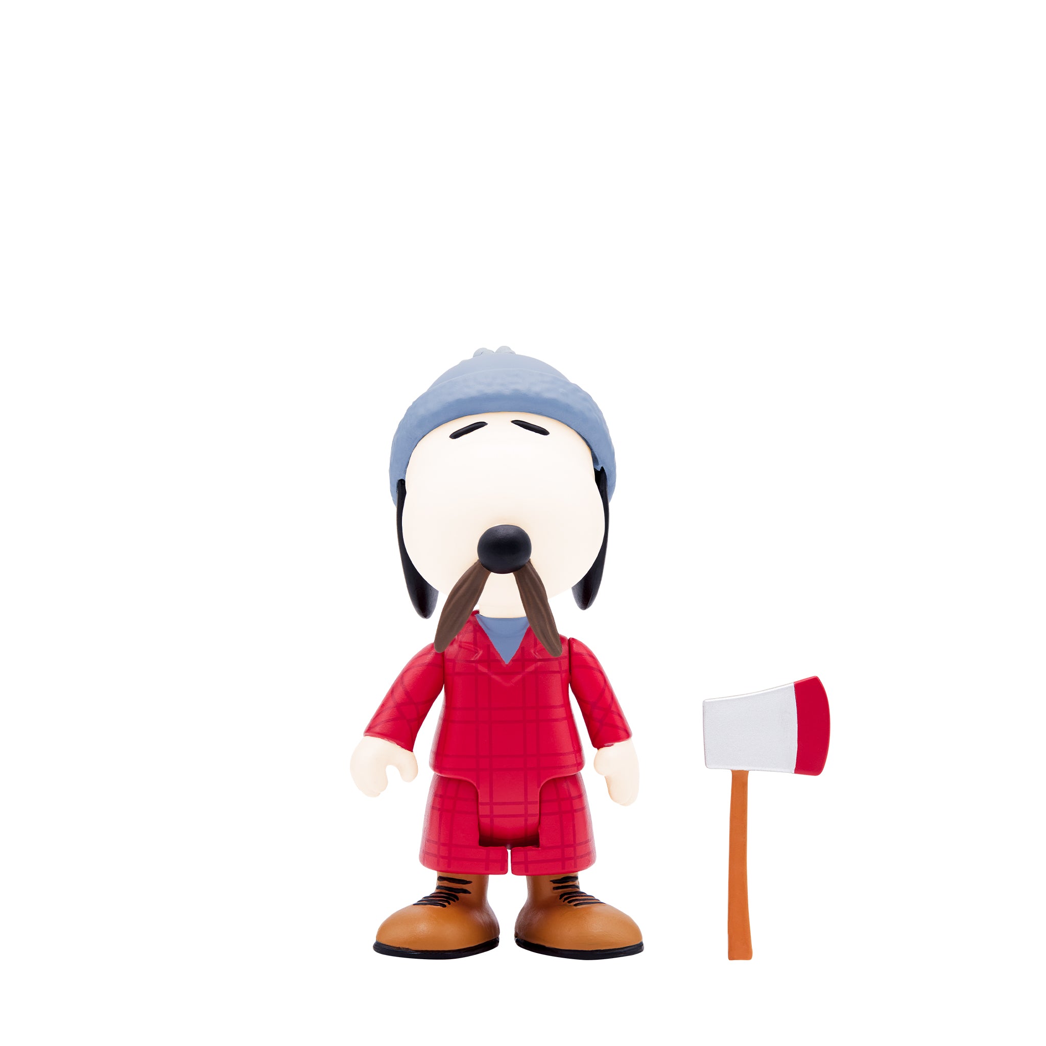 Super7 ReAction Lumberjack Snoopy figurina 3.75 inch