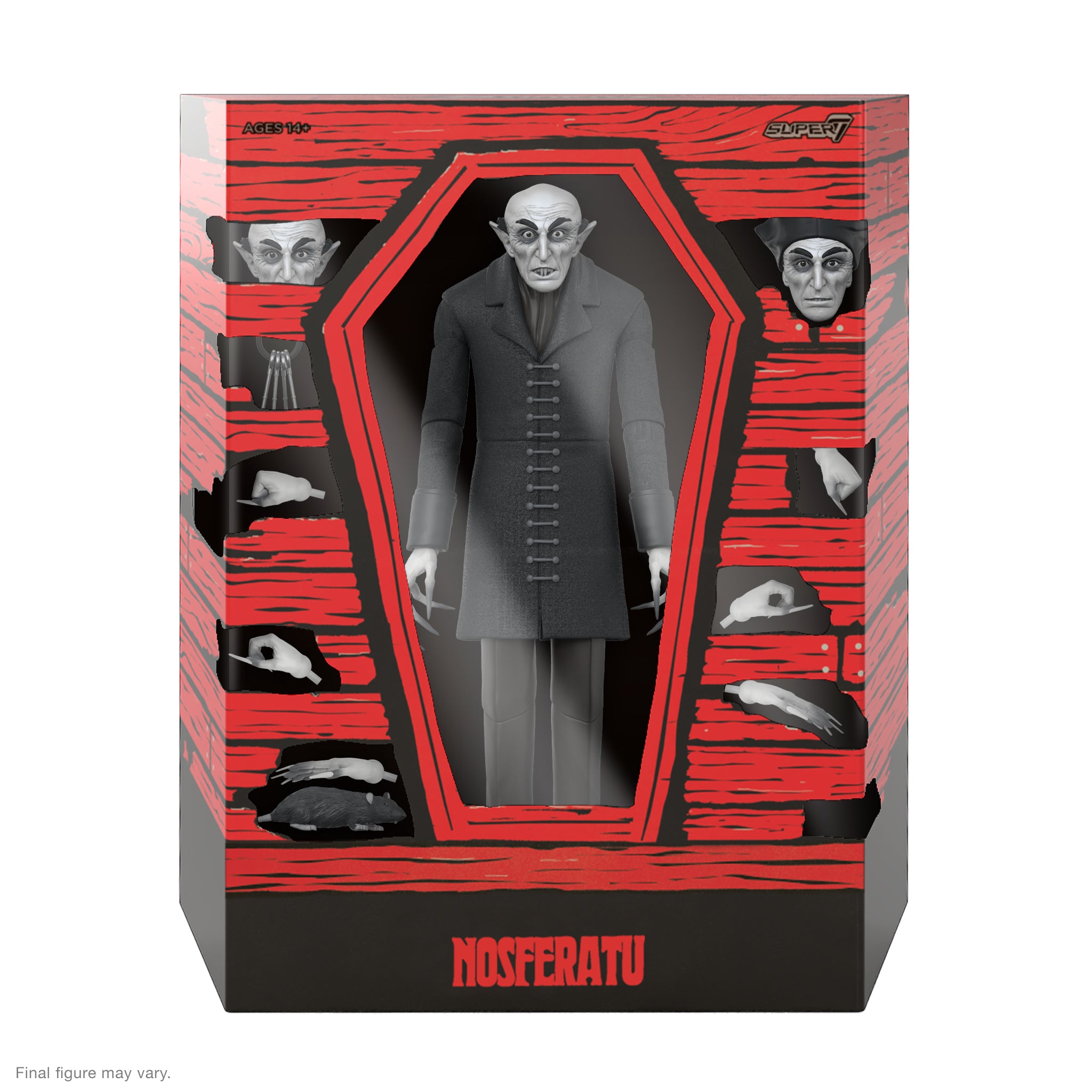 Super7 Nosferatu Ultimates Count Orlok figurina 18 cm