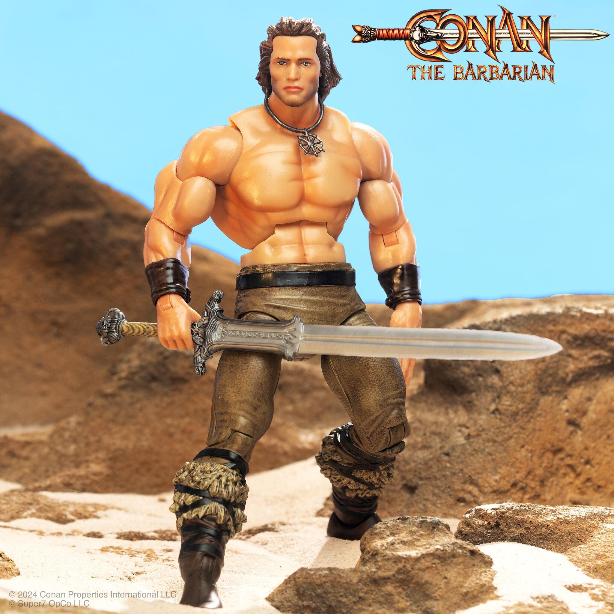 Super7 Conan Barbarul Deluxe figurina 18 cm cu sabie