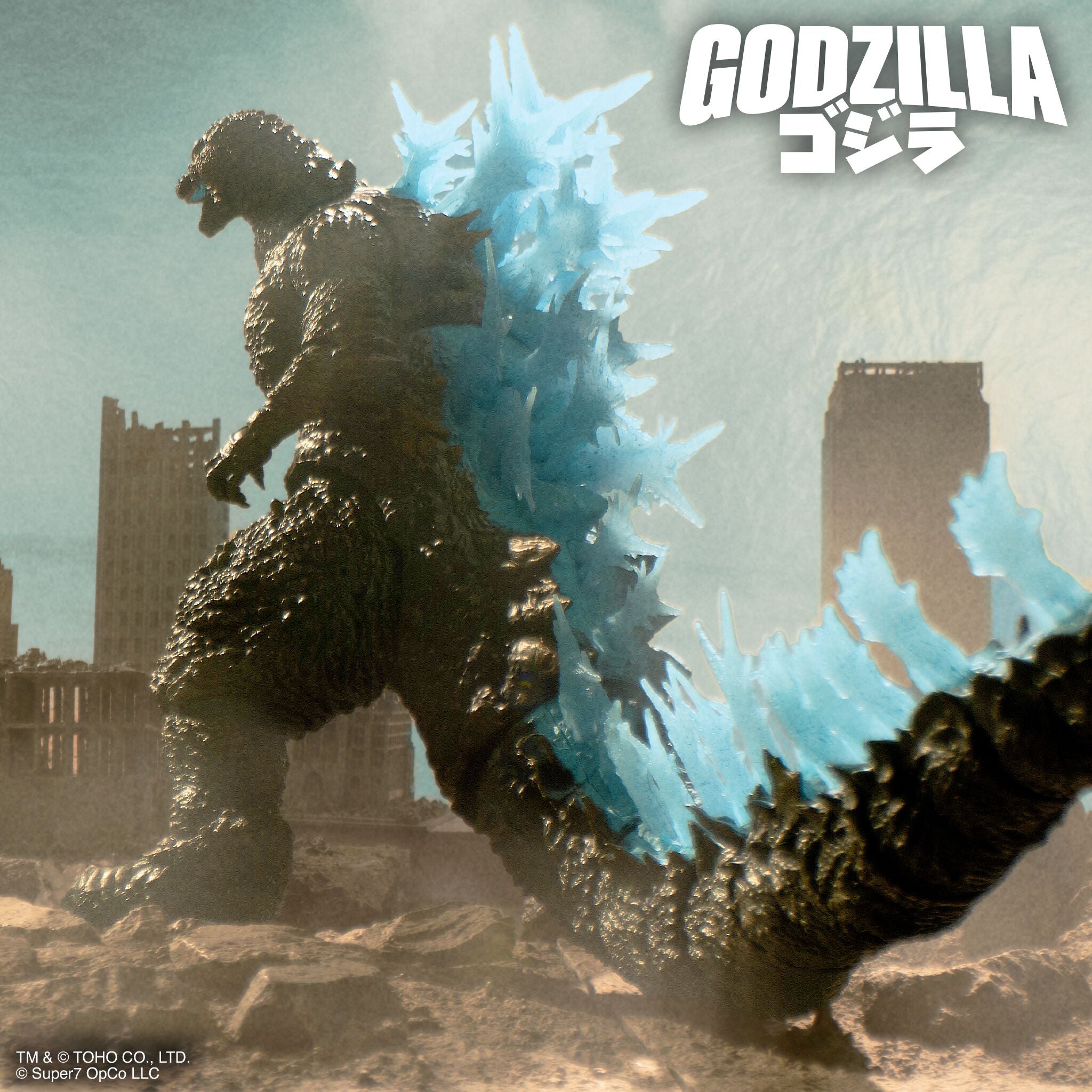 Super7 Toho Ultimates Godzilla Minus One figurina 36cm glow