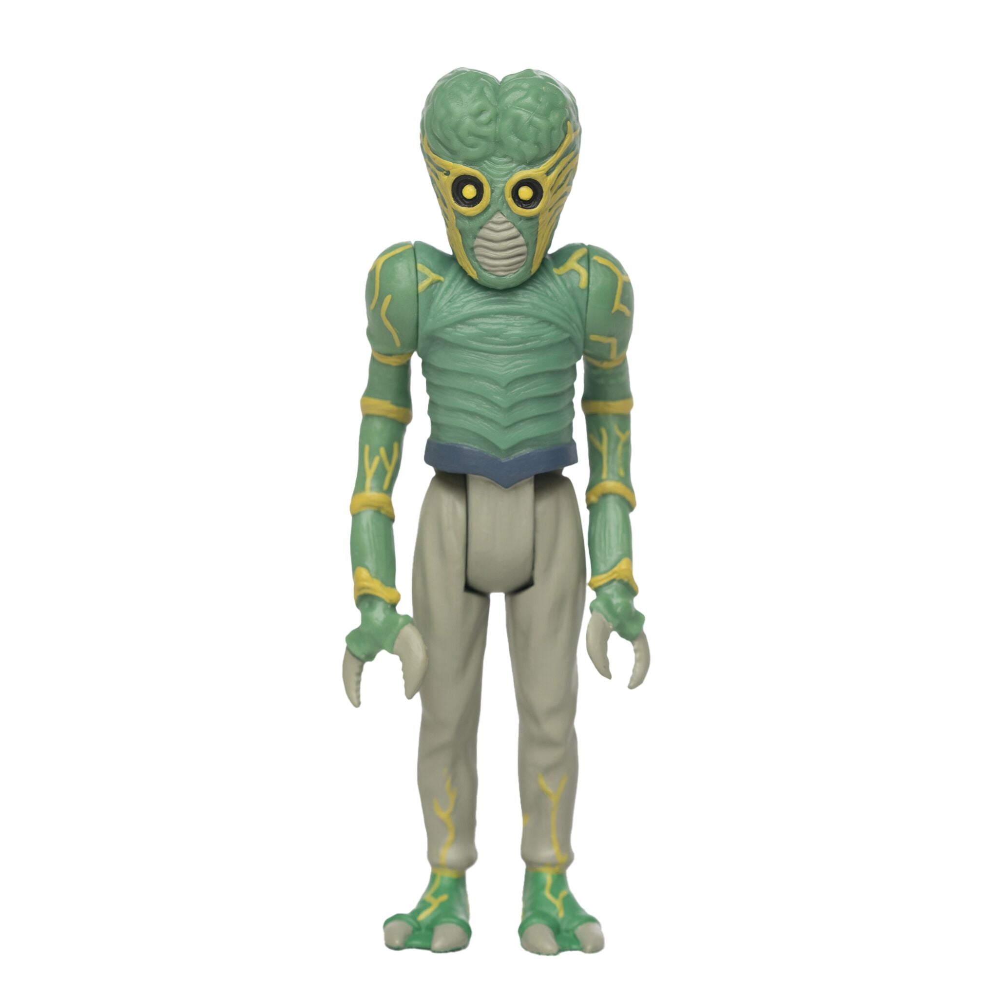 Super7 ReAction Metaluna Mutant figurina poster verde
