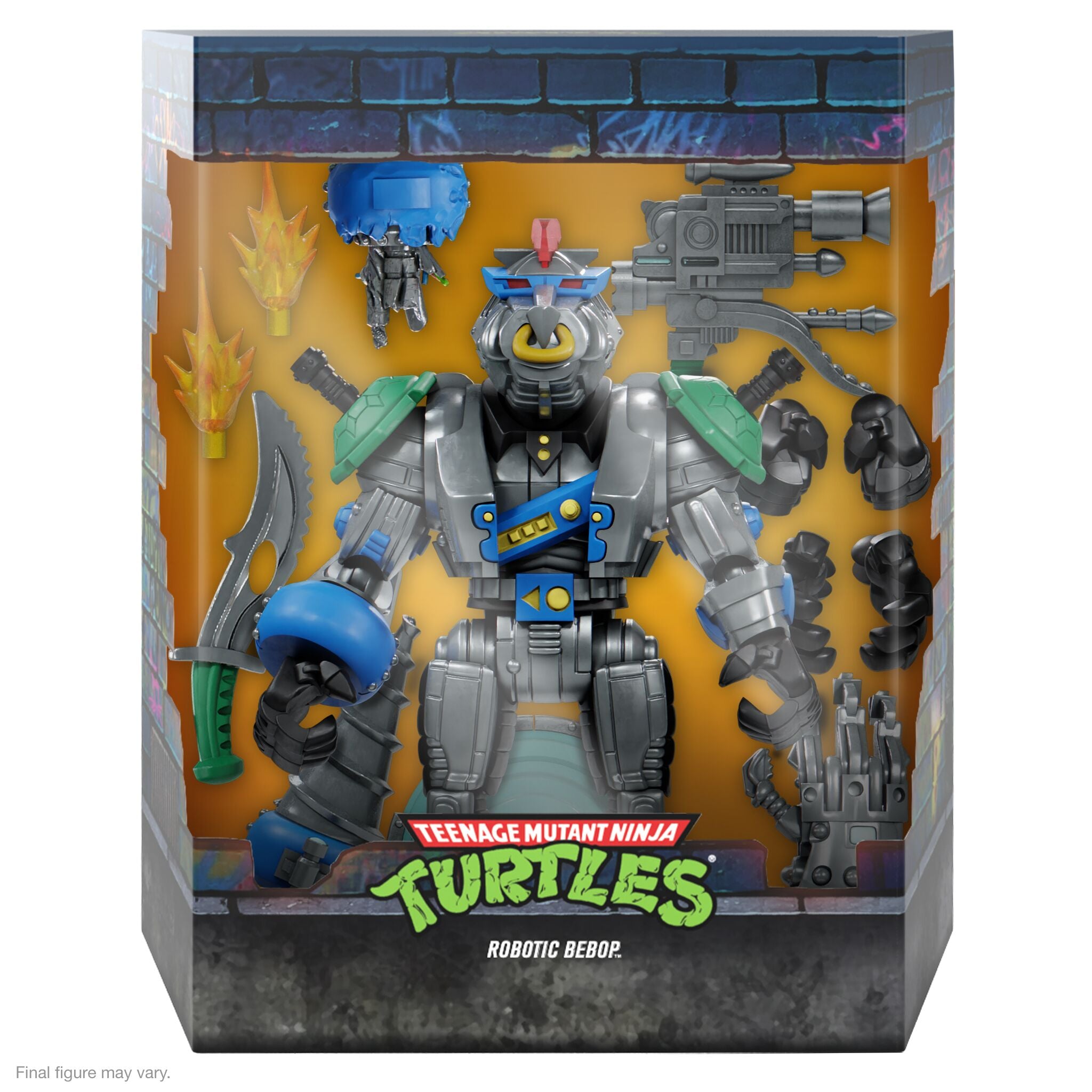 Super7 TMNT Ultimates Robotic Bebop figurina 20 cm W7