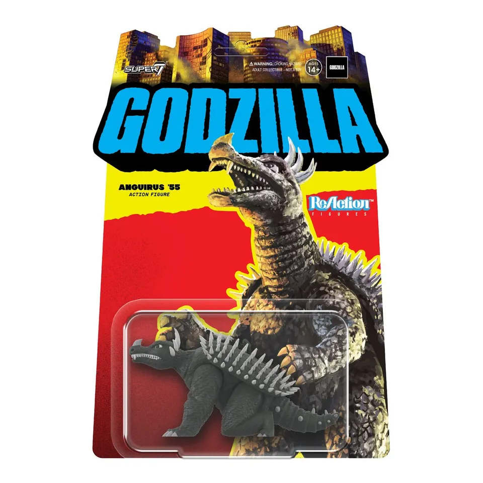 Super7 Toho ReAction Anguirus 55 figurina articulata 9cm