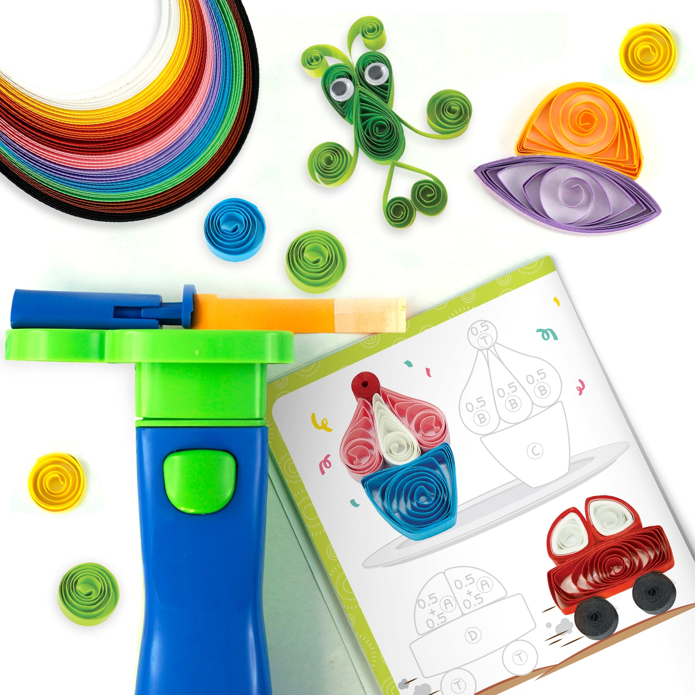 Imagimake Spyrosity Super Quiller set quilling hartie