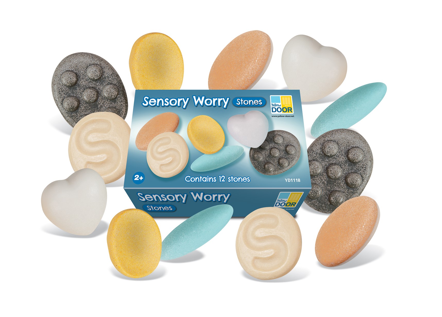 Yellow Door Sensory pietre senzoriale calmare 12 buc