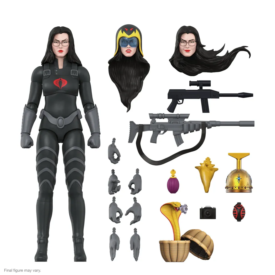 Super7 G.I. Joe Ultimates Baroness figurina ofiter Cobra